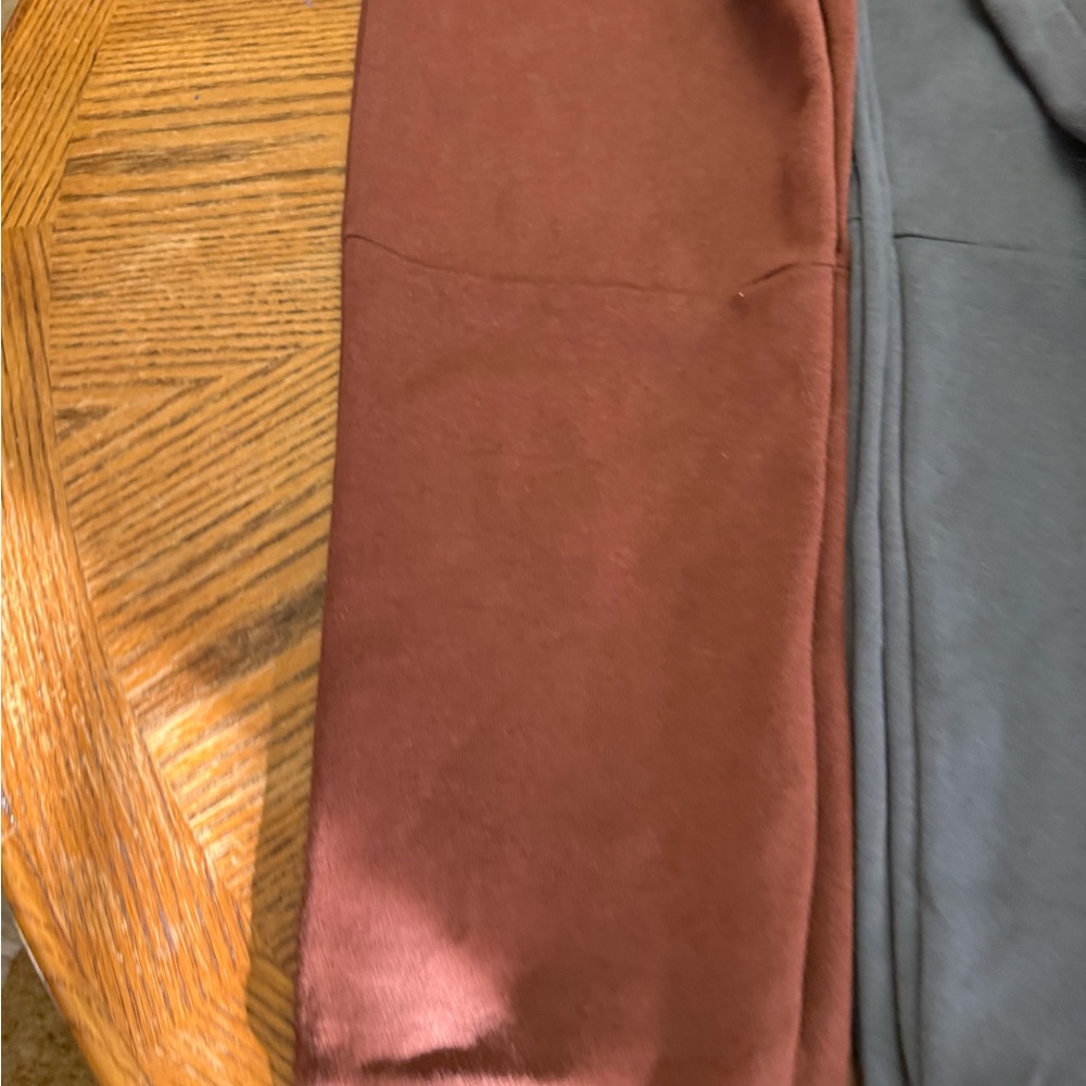 Lot of 4 New with Tags  Cozy Jogger Pants - Gray, Green, Brown - Picture 4 of 11